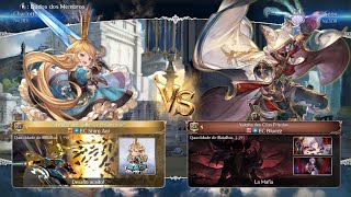 Granblue Fantasy Versus Rising  Charlotta ShiroAoi vs Seox Bluezz [upl. by Arihppas]