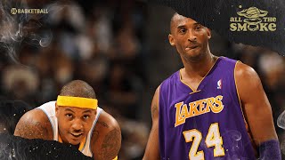 Carmelo Anthony Reveals What Kobe Said To Him At The Olympics amp Talks 2009 Battle  ALL THE SMOKE [upl. by Wagshul630]