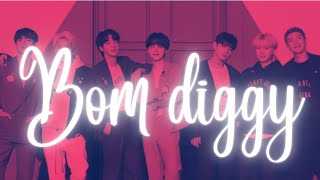 Bom Diggy  Kpop mix  BTS Blackpink EXO GOT7 [upl. by Yllim]