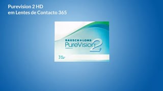 Purevision 2 HD em Lentes de Contacto 365 [upl. by Siro]