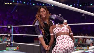 Nia Jax is back  WWE 2K24 [upl. by Avlis]