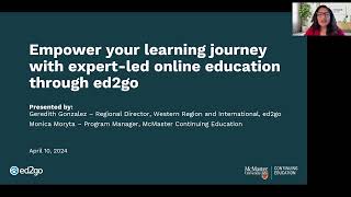 Empower your learning journey with expertled online education through ed2go [upl. by Jac267]