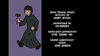 closing to daria season 5 disc 7 2010 DVD [upl. by Greene230]