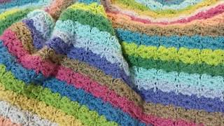 2018 Maynia the Second  Hydrangea Stripe Blanket by Attic 24 [upl. by Elli]