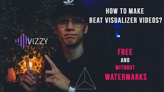 How to make FREE ONLINE Beat visualizer Videos with no Watermarks  Vizzyio Tutorial [upl. by Kort]