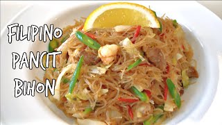 FILIPINO PANCIT BIHON RECIPE [upl. by Ainslie]