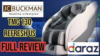 JCBuckman RefreshUs massage chair Full Detail Review amp Experience [upl. by Naaman]