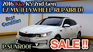 💥2016 Kia K5 2nd Gen 17 MX FLYWHEEL REPAIRED [upl. by Ahseekat]