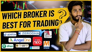 Which Broker is Best for Trading  Top Brokers Comparison  Free Vs Paid [upl. by Burch]