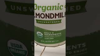 Califia Farms Almond Milk almondmilk cleaningredients simpleingredients icecoffee costco yum [upl. by Normandy]