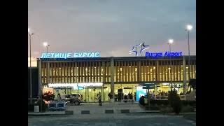 Burgas Airport  Аэропорт Бургас Болгарии [upl. by Alledi]