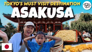 Exploring ASAKUSA 🇯🇵🏯 Tokyos MUSTVISIT destination  Travel Vlog  THE TYKO FAM [upl. by Rojas]