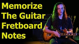 Guitar Fretboard Notes  Easily Memorize The Guitar Fretboard Notes [upl. by Airret860]