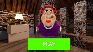 Escape Evil Grandma Roblox Obby Roblox OBBY [upl. by Neyud]