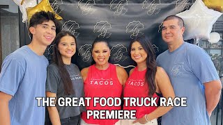 WATCHING MY MOM ON THE FOOD NETWORK The Great Food Truck Race Premiere [upl. by Phaidra]