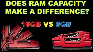 8GB RAM vs 16GB RAM  is 8GB of RAM Enough in 2022  Test in 9 Games [upl. by Olra]