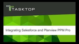 Tasktop Integration Hub Synchronization between Salesforce and Planview PPM Pro [upl. by Femi]