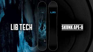 20232024 SKUNK APE II  LIB TECH SNOWBOARD [upl. by Alfreda]