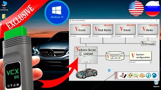 Exclusive Installation Vediamo 50101 for VXDIAG VCX SE Benz C6  CBF [upl. by Proud]