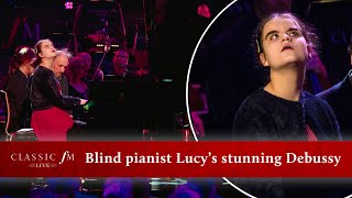 Blind pianist Lucy stuns Royal Albert Hall with breathtaking Debussy debut  Classic FM Live [upl. by Nebur]