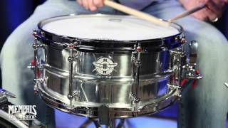 Dunnett Classic 14x65 Model 2N Aluminum Snare Drum [upl. by Deach]