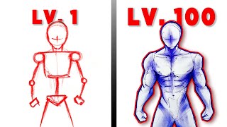 How I Draw anime characters Body easily like a PRO [upl. by Arch]