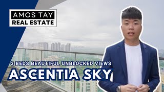 Ascentia Sky  3 bedder in SUPERB CONDITION  Amos Tay [upl. by Thordia]