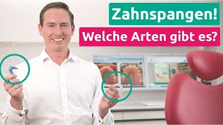 Zahnspangen  Welche Arten gibt es  KFO1 Praxis Dr Schmidt [upl. by Enytsuj]