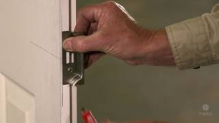 How to Install a Rebated Tubular Latch on French Doors  Tutorial Video by Tradco [upl. by Navonoj]