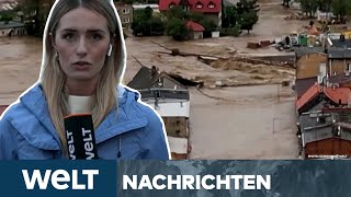 HOCHWASSER IN EUROPA DammbruchDrama Evakuierungen Österreich versinkt in Wassermassen  STREAM [upl. by Ayiram14]