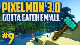 Minecraft Pixelmon 30 quotDiamond Hammer Huntquot Gotta Catch Em All  Episode 9 [upl. by Tini]