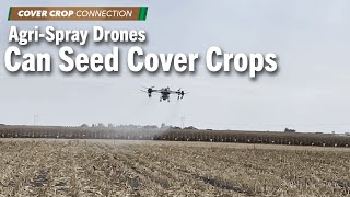 Cover Crop Connection AgriSpray Drones Can Seed Cover Crops [upl. by Helbonna35]