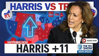 Kamala Harris Surges In New Poll Clear Path TO 270 Election 2024 [upl. by Ynitsed]