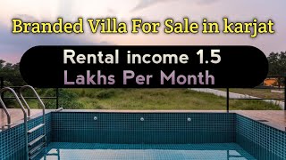 Fully furnished New Brand 3 BHK independent Villa For Sale in Karjat Green Earth Karjat 📲09975065557 [upl. by Leund529]