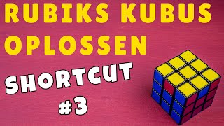 Shortcuts 3  Z perm  Rubiks kubus oplossen [upl. by Arv364]