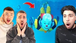 DIABOLO et TWINNER INVOQUE UN CLOWN DANS LA PISCINE [upl. by Randall104]