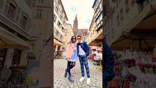 A Day in Strasbourg France 🇫🇷 Most Beautiful City  Cathédrale NotreDame  Gerard Travel Vlogs [upl. by Janaye]