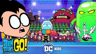 Almost Every Villain Ever  Teen Titans Go  dckids [upl. by Cheatham757]