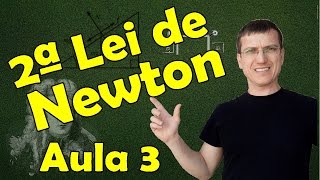 2ª LEI DE NEWTON Princípio fundamental da Dinâmica  DINÂMICA  AULA 3  Prof Marcelo Boaro [upl. by Iroc]