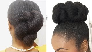 Style Your Natural Hair in 15 Minutes [upl. by Yelsek74]