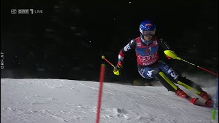 Mikaela Shiffrin Flachau Slalom 2024 ORF [upl. by Harewood216]