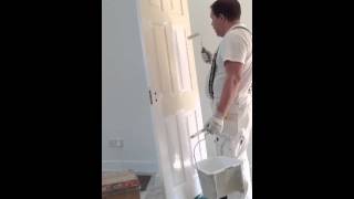 How to paint a 6 panel door the easy way [upl. by Norga]