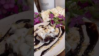 S’mores Brownies last of the season 🥰 recipe cooking food thelazygirlskitchen shorts [upl. by Woehick]