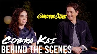 Cobra Kai  Behind The Gi  A Look Into Season 5 with Ralph Macchio and Mary Mouser [upl. by Aerdnaed]