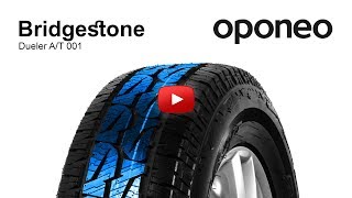 Pneu Bridgestone Dueler AT 001 ● Pneus Été ● Oponeo™ [upl. by Klump687]