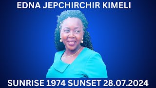 FINAL JOURNEY OF THE LATE EDNA JEPCHIRCHIR KIMELI [upl. by Barren]