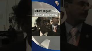 Mugabe rant at British journalist shorts [upl. by Enohs]