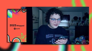 Reacting to my Spotify Wrapped 2023 [upl. by Fridell]