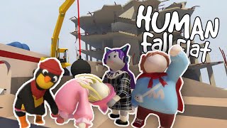 ¡LO MÁS DIVERTIDO 😂🕹️ El TeamGritón juega HUMAN FALL FLAT 🤪🎮 [upl. by Lebbie456]