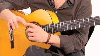 How to Produce Sound with Your Nails  Flamenco Guitar [upl. by Garek746]